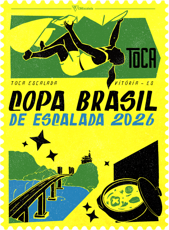 Cartaz do Copa Brasil de Escalada 2026